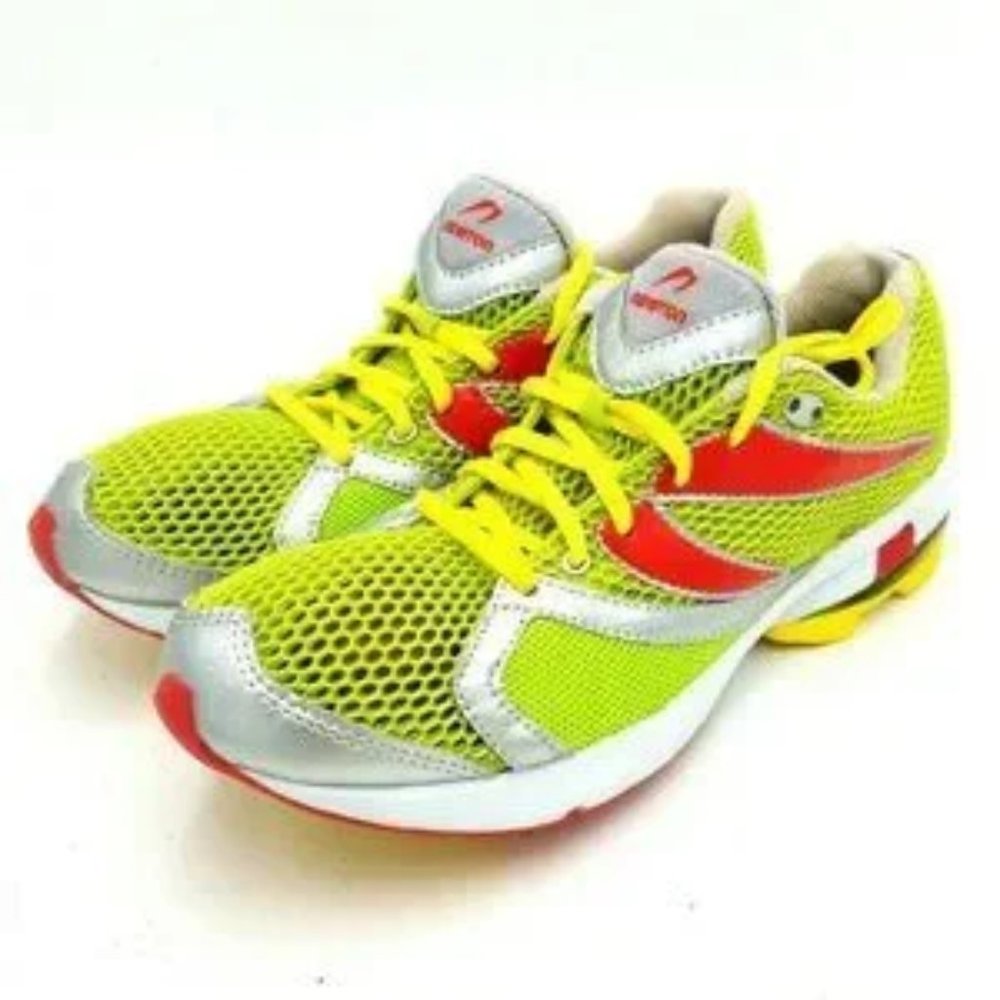 Newton Men's Mesh Yellow Running Shoes US Size 10.5